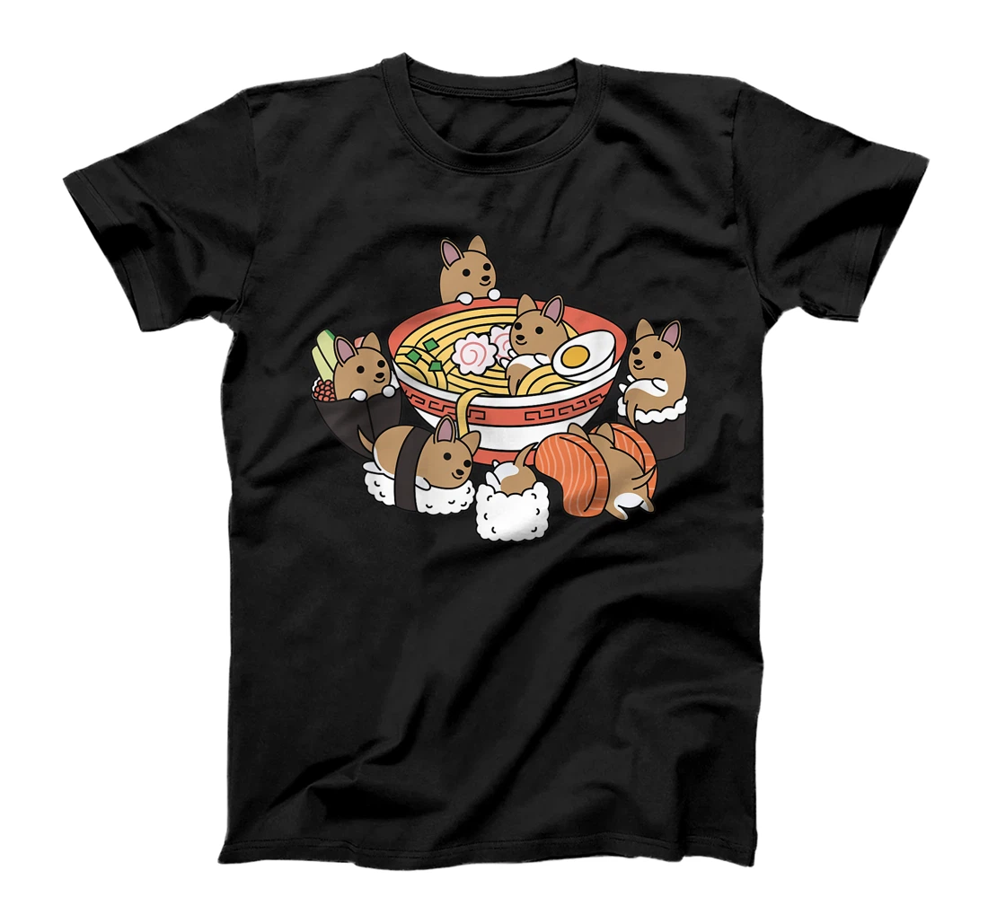 Ramen Sushi Chihuahua Dog T-Shirt, Kid T-Shirt and Women T-Shirt