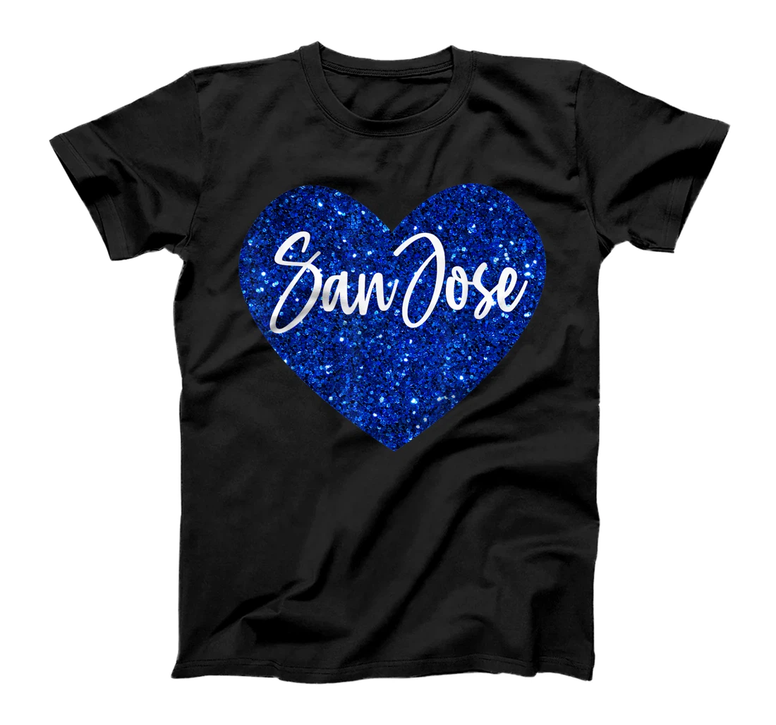Personalized I Love San Jose California for Women T-Shirt, Kid T-Shirt and Women T-Shirt