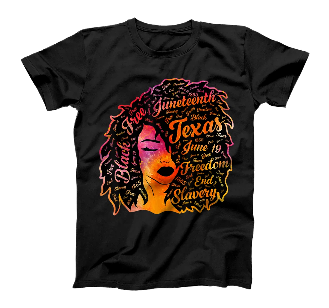 Juneteenth Freedom Day Black African American June 19th 1868 T-Shirt, Kid T-Shirt and Women T-Shirt