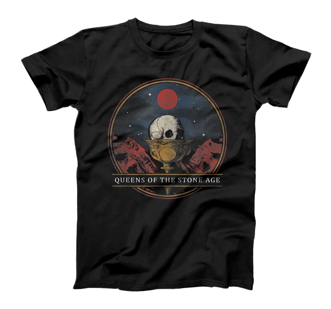 Queens Stone Age skull T-Shirt, Women T-Shirt