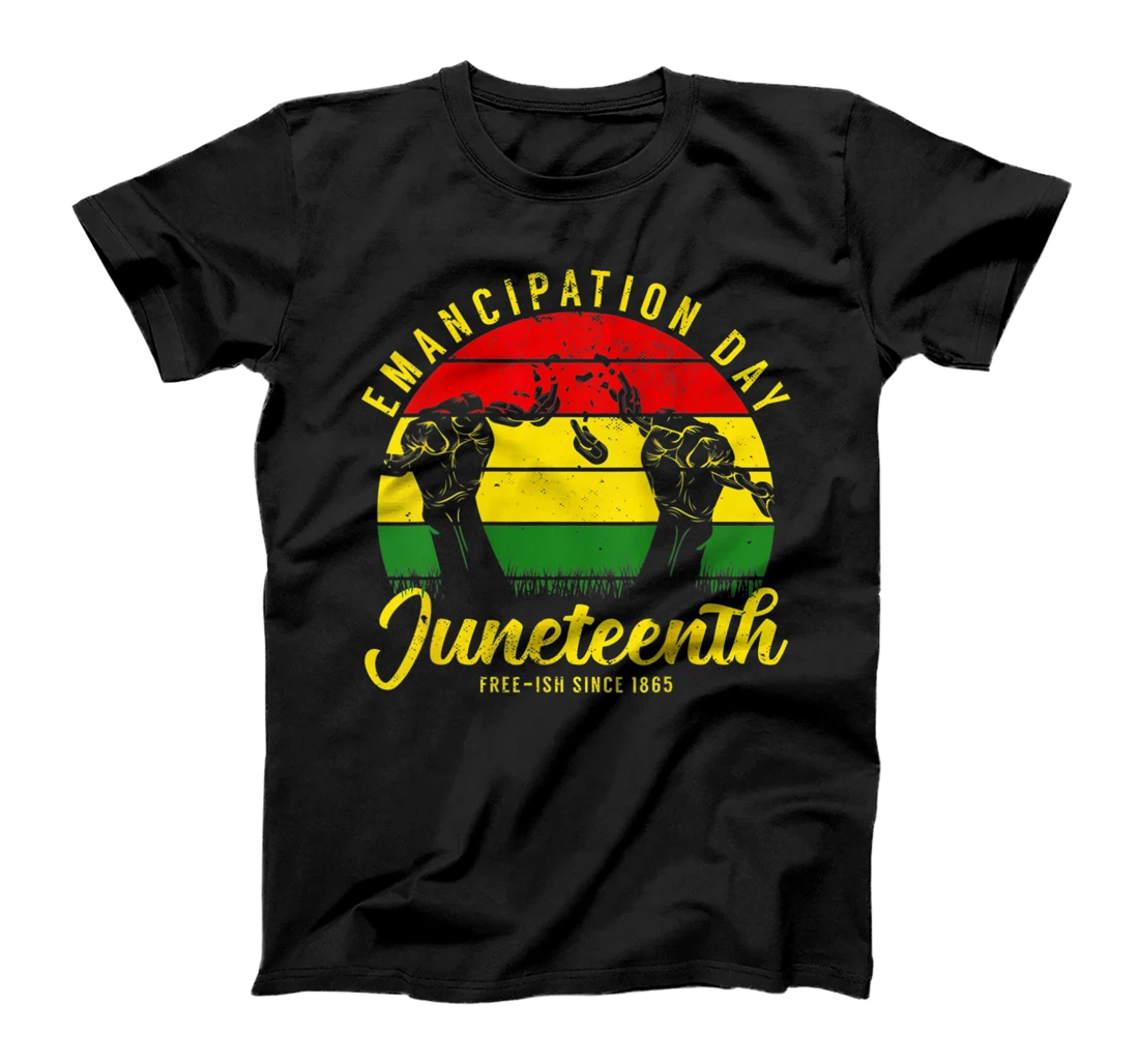 Womens Juneteenth Emancipation Day Vintage Cool Melanin Black Pride T-Shirt, Women T-Shirt