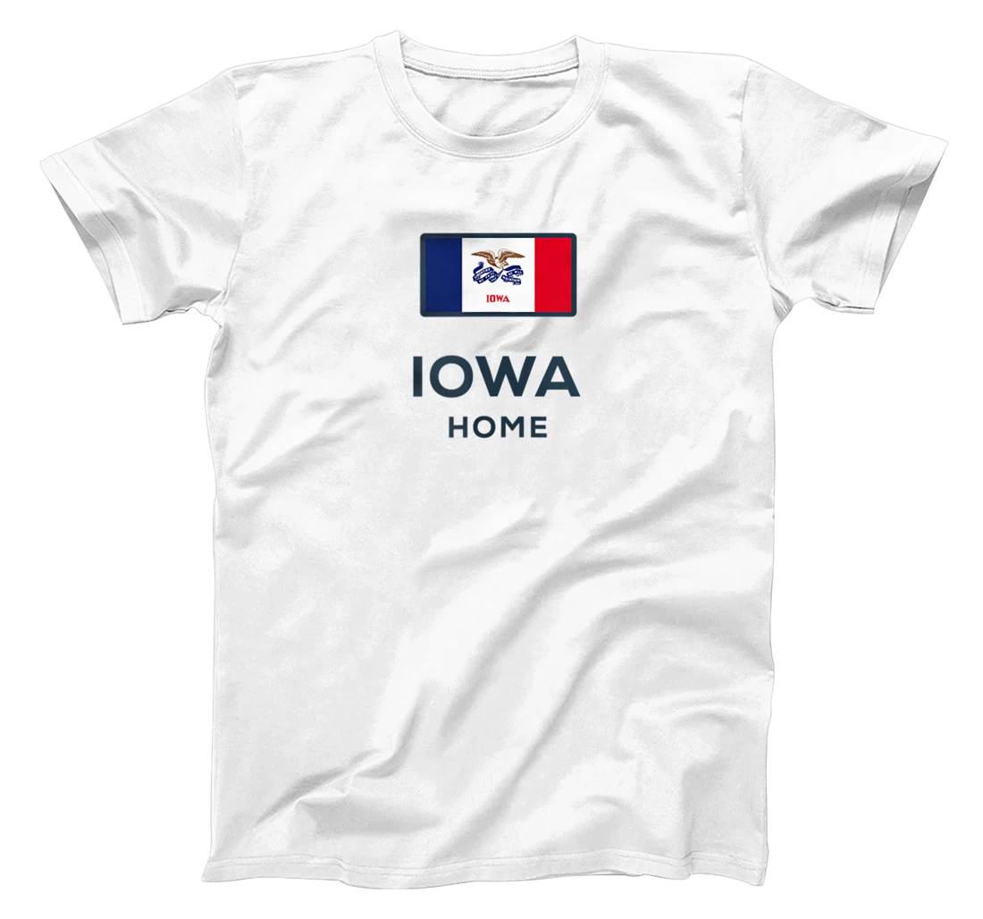 Iowa United States Flag Home Pride T-Shirt, Women T-Shirt