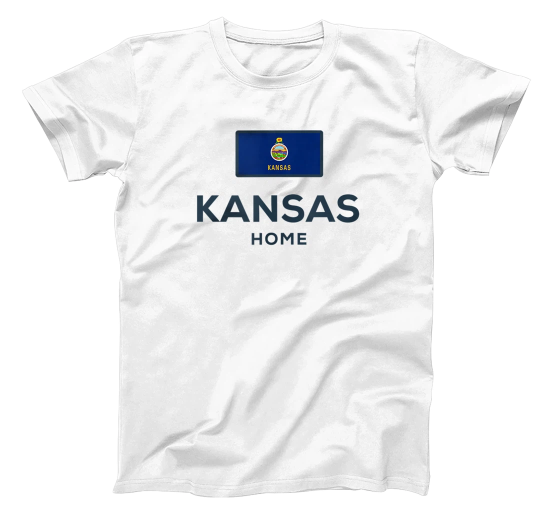 Kansas United States Flag Home Pride T-Shirt, Women T-Shirt