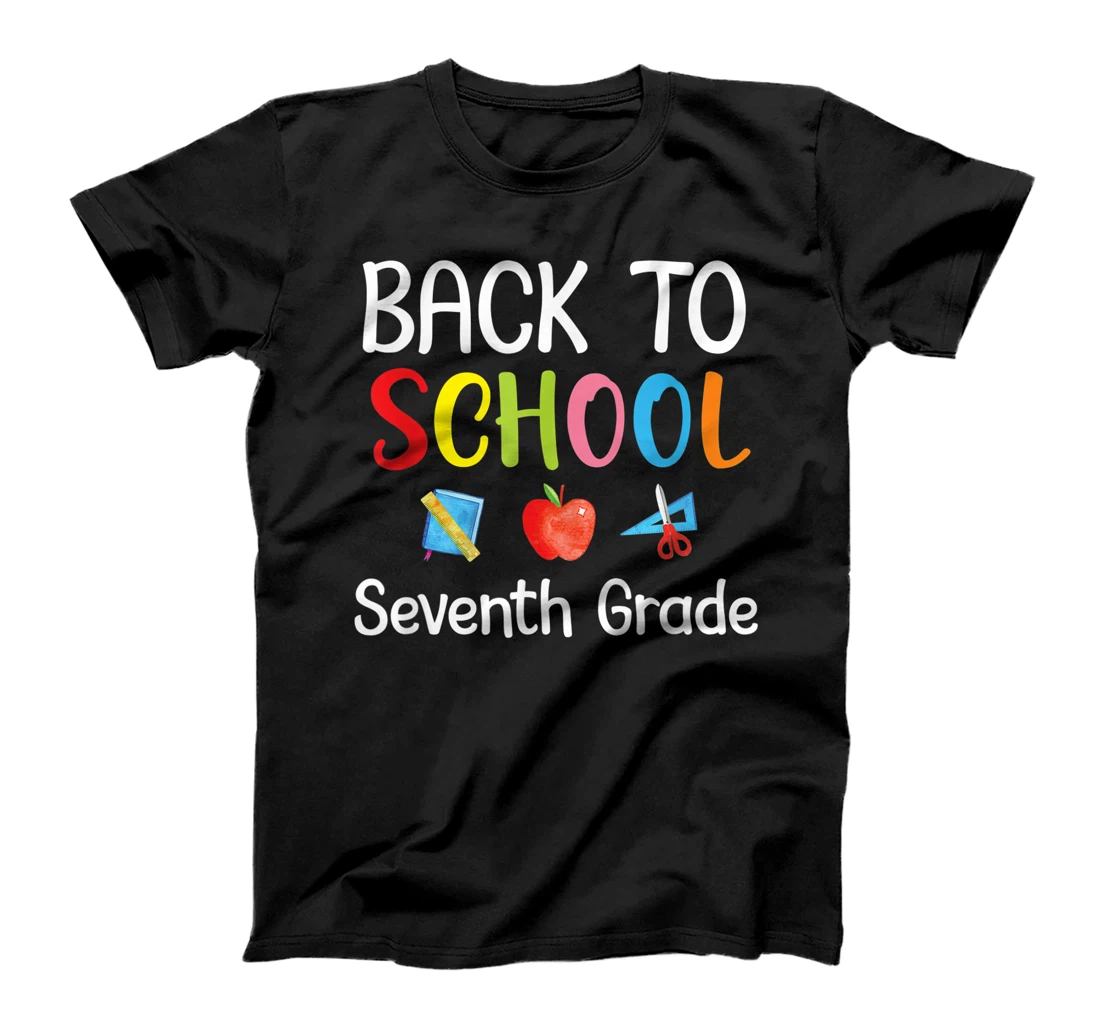 Personalized Welcome to Seventh Grade Cool Back to School Teacher Student T-Shirt, Kid T-Shirt and Women T-Shirt