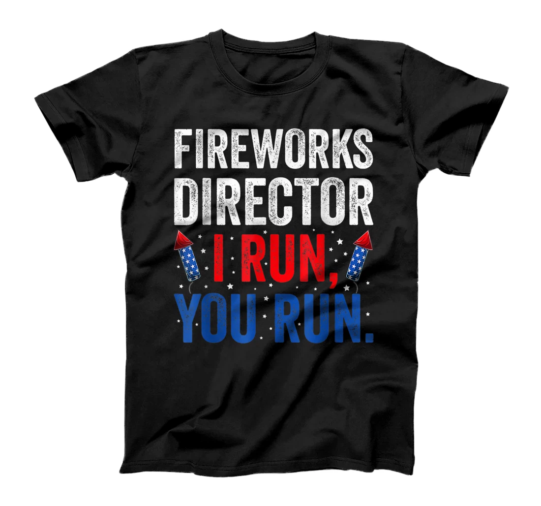 Personalized FIREWORKS DIRECTOR Shirt 4th of July Celebration Gift T-Shirt, Women T-Shirt