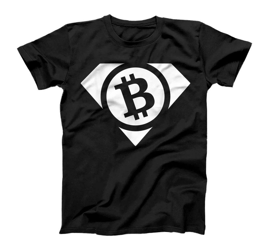 Personalized Super Bitcoin T-Shirt, Women T-Shirt