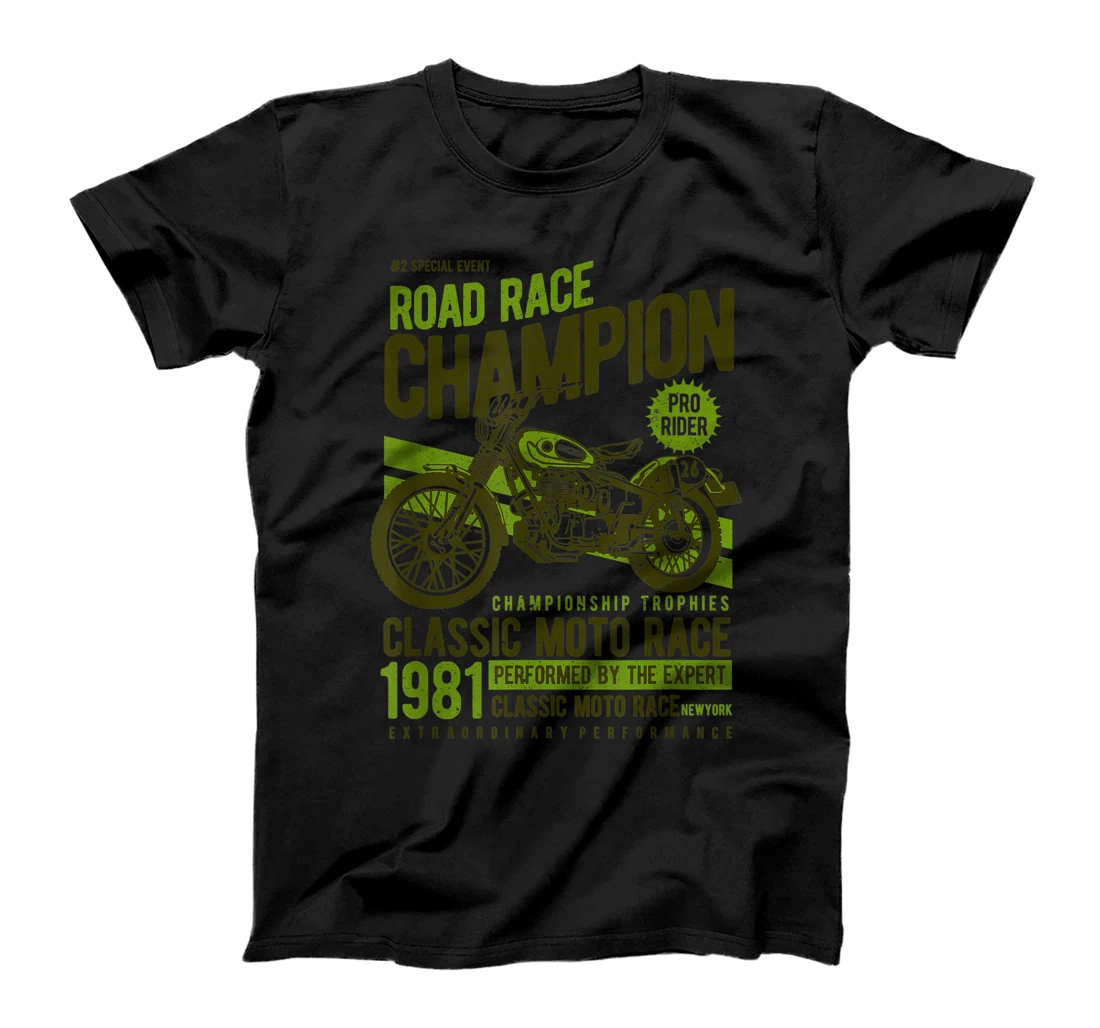 Personalized Biker & Mechanic Designs Retro & Vintage T-Shirt, Women T-Shirt