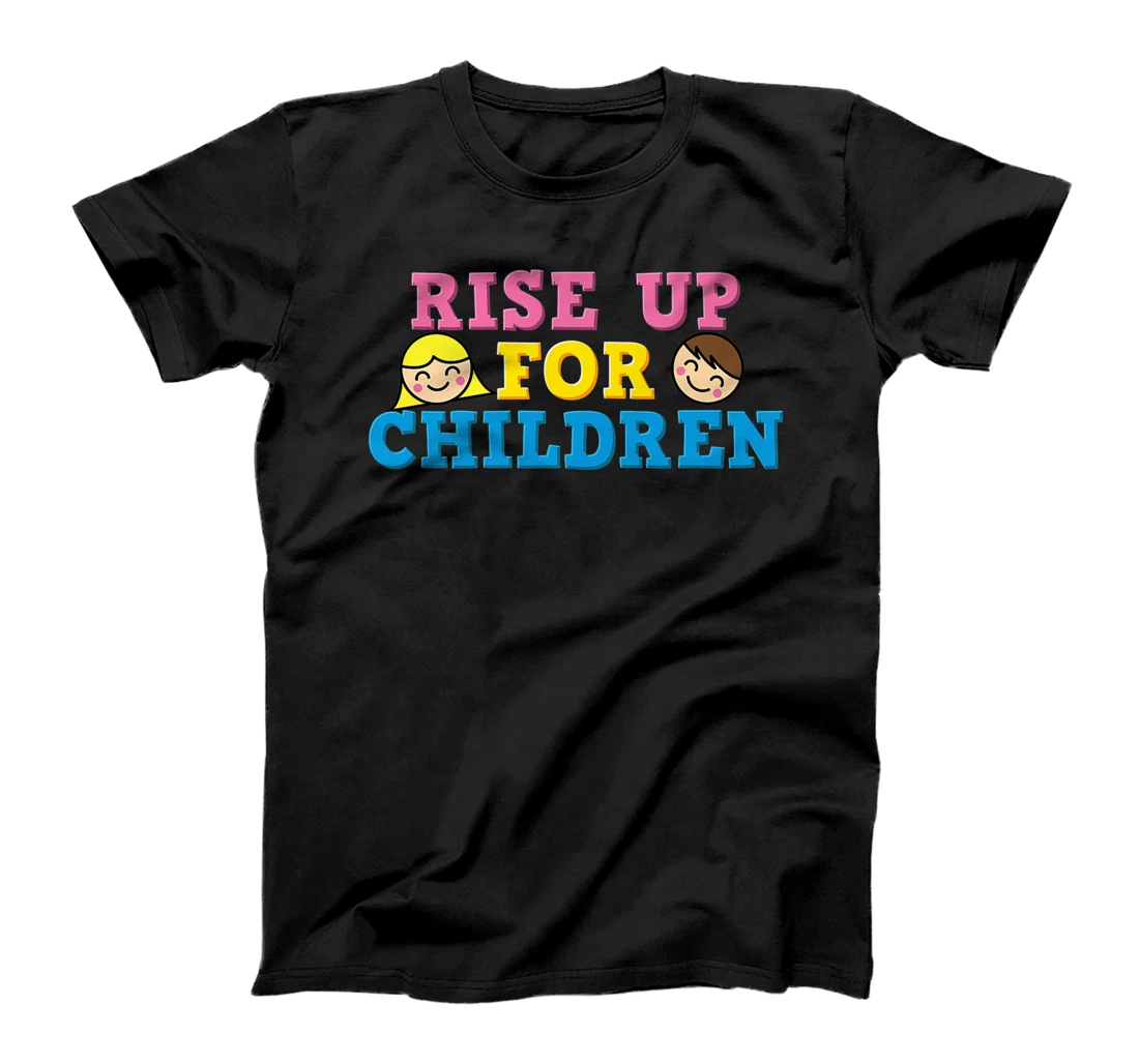 Personalized Rise up for children /forced labour, child trafficking T-Shirt, Women T-Shirt