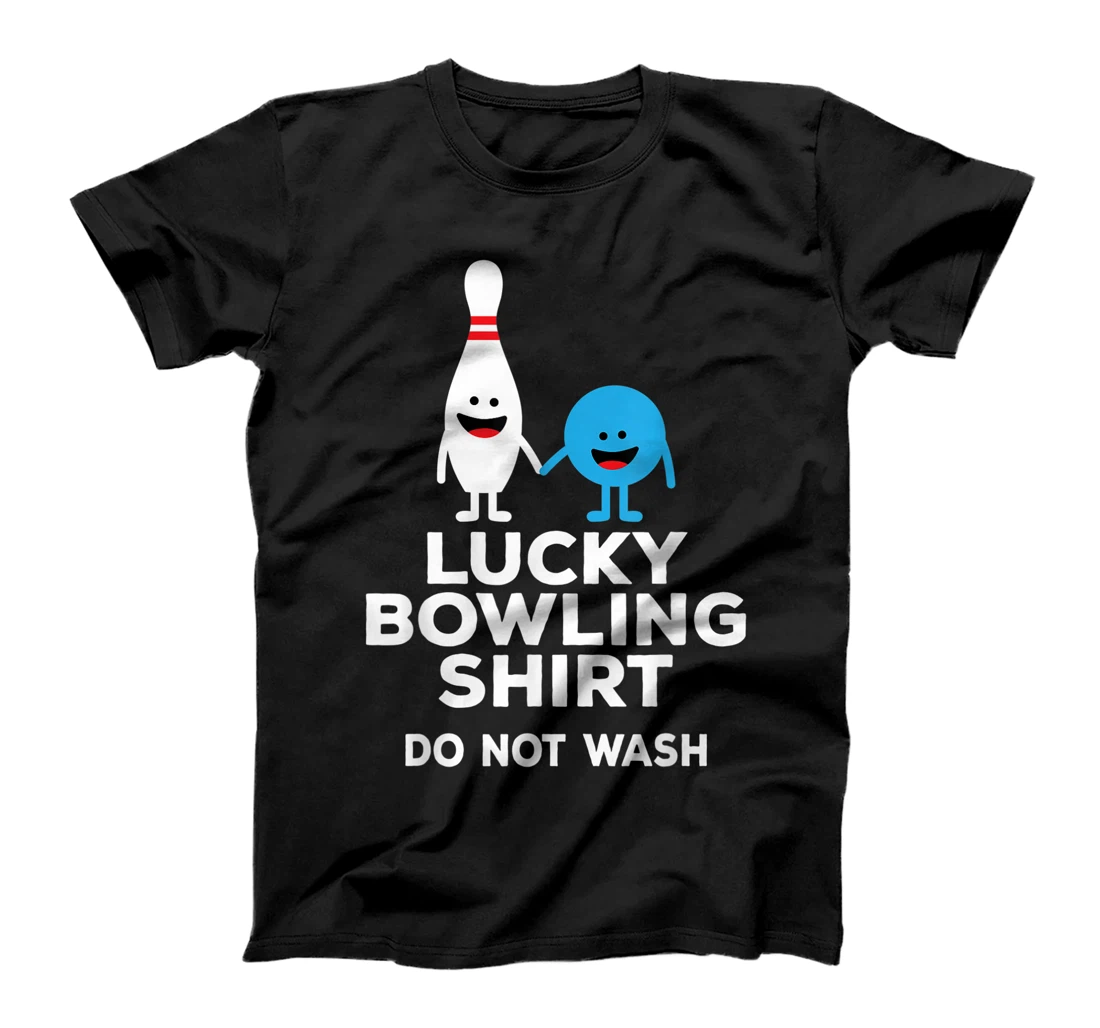 Personalized Funny Lucky Bowling T-Shirt, Kid T-Shirt and Women T-Shirt