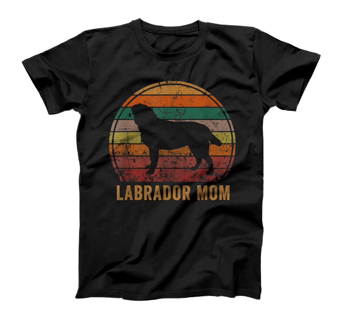 Personalized Labrador Mom T Shirts Lab Yellow Black Labrador Retriever T-Shirt, Kid T-Shirt and Women T-Shirt
