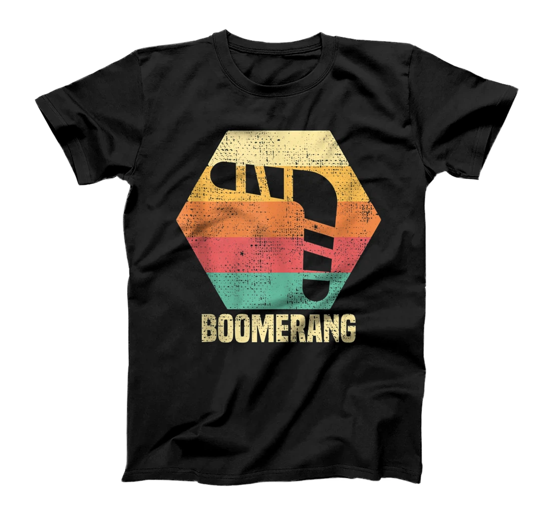 Retro Vintage Boomerang Ancient Weapon Boomerang T-Shirt, Women T-Shirt