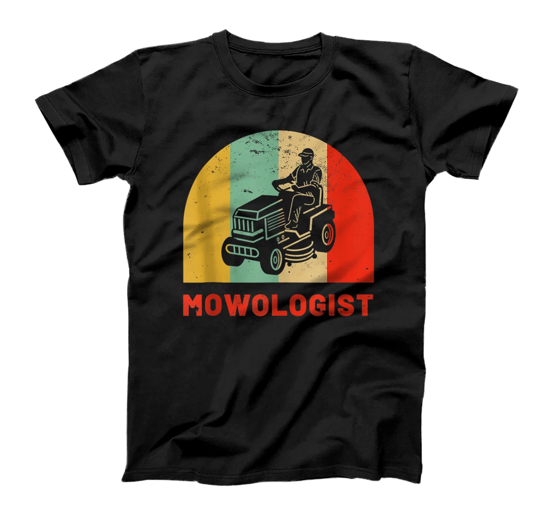 Funny Lawn Mower Vintage Mowo.logist Yard T-Shirt, Women T-Shirt