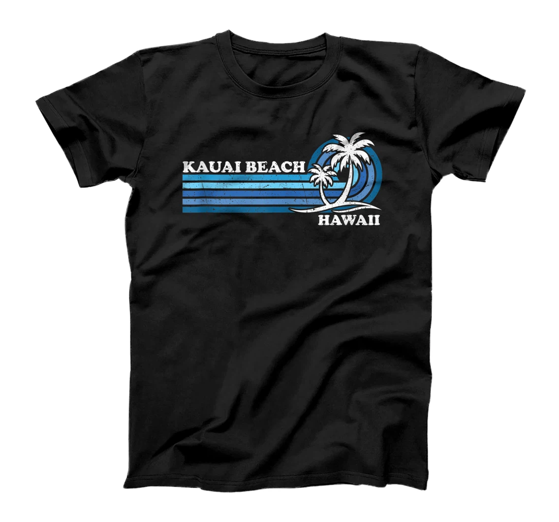 Retro Vintage Family Vacation Hawaii Kauai Beach T-Shirt, Women T-Shirt