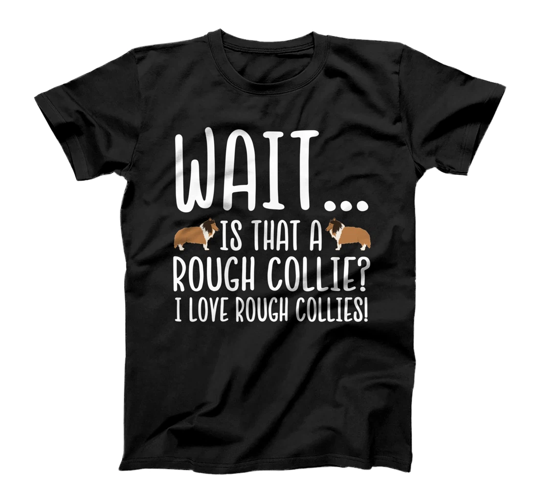 Personalized I Love Rough Collies T-Shirt
