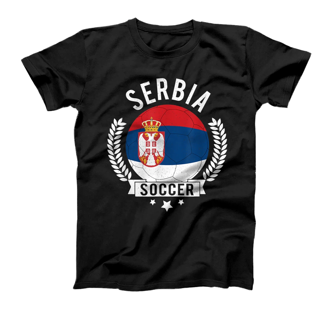Personalized Womens Serbia National Soccer Team Football Fan T-Shirt, Kid T-Shirt and Women T-Shirt