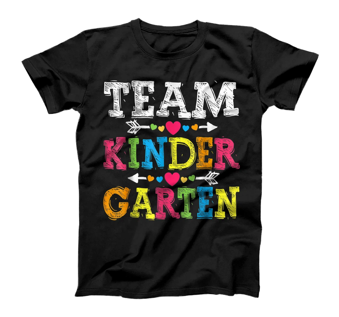 Funny Team Kindergarten Teacher Student Back To School T-Shirt, Kid T-Shirt and Women T-Shirt