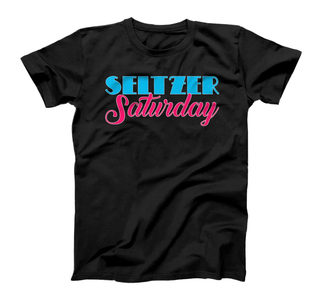 Hard Seltzer Saturday Alcohol Fruit Saturday Girl Drinking T-Shirt, Women T-Shirt