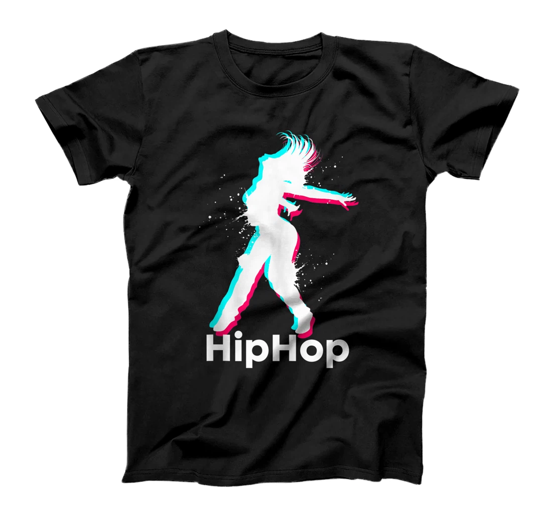 Hip Hop with Hip Hop Dancing Girl - Parody T-Shirt, Women T-Shirt