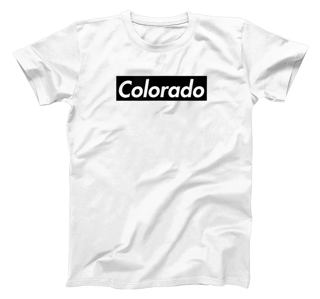 Colorado in the Blackbox Logo T-Shirt, Kid T-Shirt and Women T-Shirt