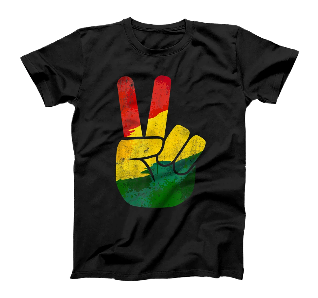 Peace Hand Sign Juneteenth Freedom Day Black Pride T-Shirt, Kid T-Shirt and Women T-Shirt