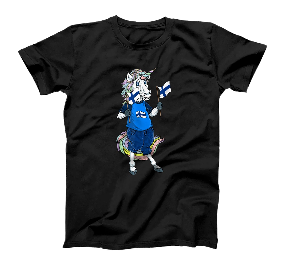 Finland fan unicorn T-Shirt, Kid T-Shirt and Women T-Shirt