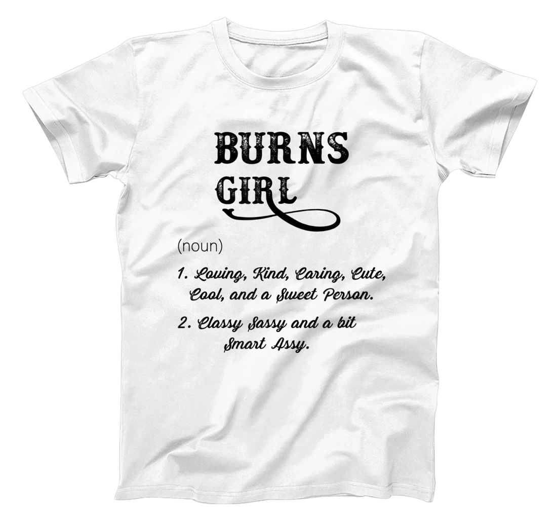 BURNS GIRL - Wyoming | Funny Definition - Women's - T-Shirt, Women T-Shirt