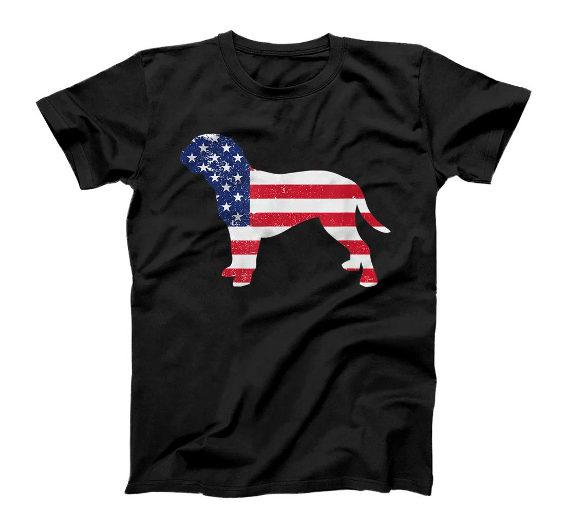 Dogue de Bordeaux American Flag 4th Of July Dog T-Shirt, Kid T-Shirt and Women T-Shirt