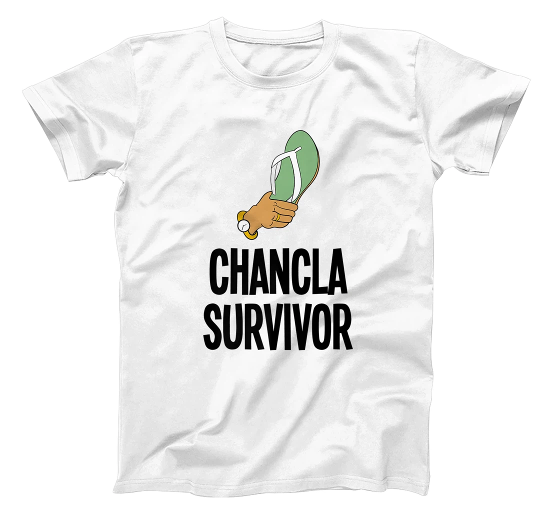 La Chancla Survivor Mexican Flip Flop Hispanic Spanish T-Shirt, Women T-Shirt