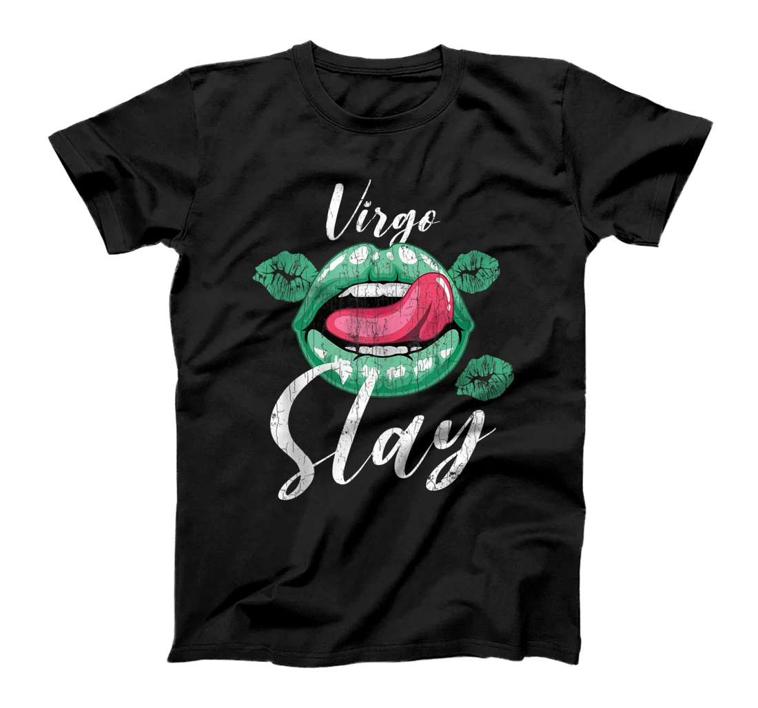 Zodiac Sign Funny Virgo Slay Graphic For Girls Women T-Shirt, Women T-Shirt