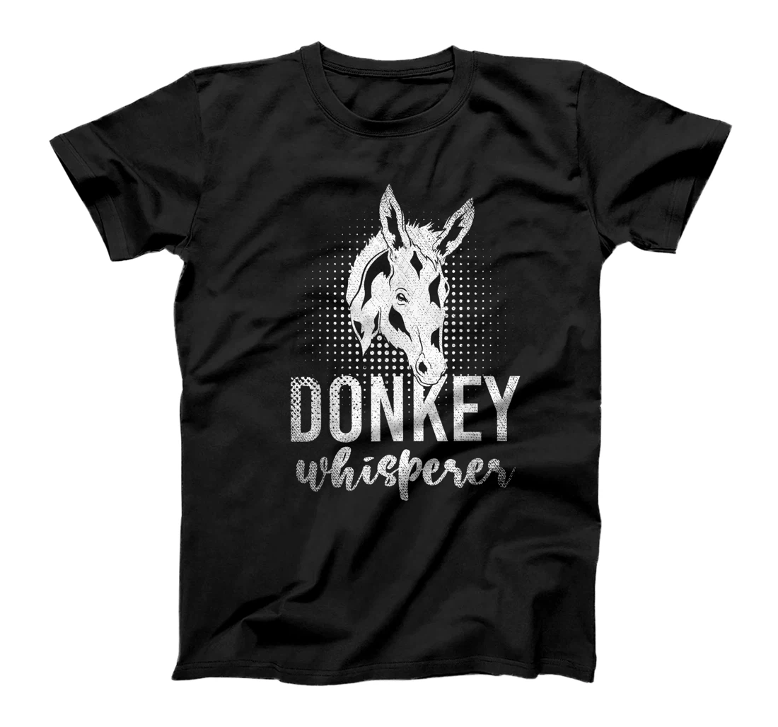 Funny Farm Animal Farmer Donkey Whisperer Cute Donkey T-Shirt, Kid T-Shirt and Women T-Shirt