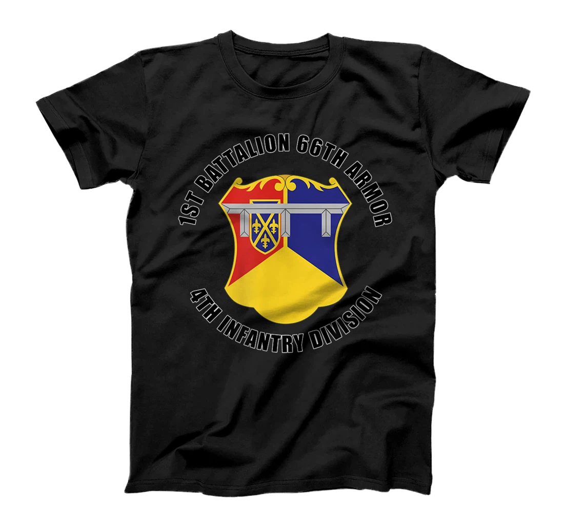 1st Battalion 66th Armor 4th Infantry Division Veteran Gift T-Shirt, Women T-Shirt