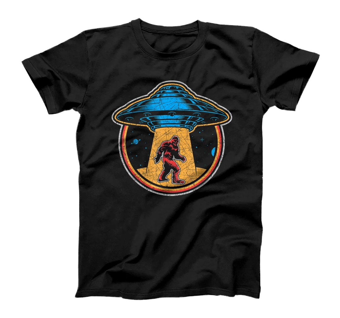 Alien Abduction Yeti Cryptid Conspiracy Theory UFO Bigfoot T-Shirt, Kid T-Shirt and Women T-Shirt