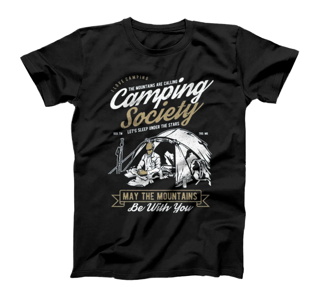 Personalized Fun camping and hiking tee for your next outdoor adventure. T-Shirt, Kid T-Shirt and Women T-Shirt