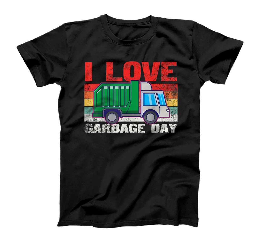 Personalized Garbage Truck Garbarge Truck Lover Garbage Day Vintage T-Shirt, Kid T-Shirt and Women T-Shirt