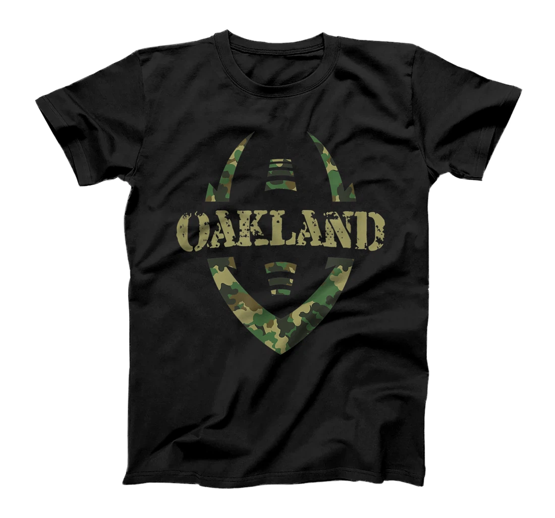 Personalized Oakland Salute Military Service Football Fans T-Shirt, Kid T-Shirt and Women T-Shirt