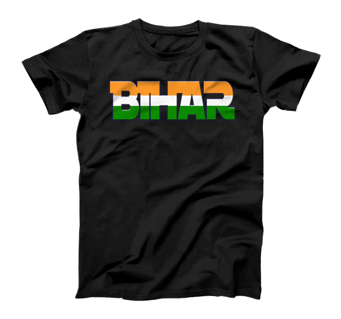 Bihar - India Flag Design T-Shirt, Kid T-Shirt and Women T-Shirt