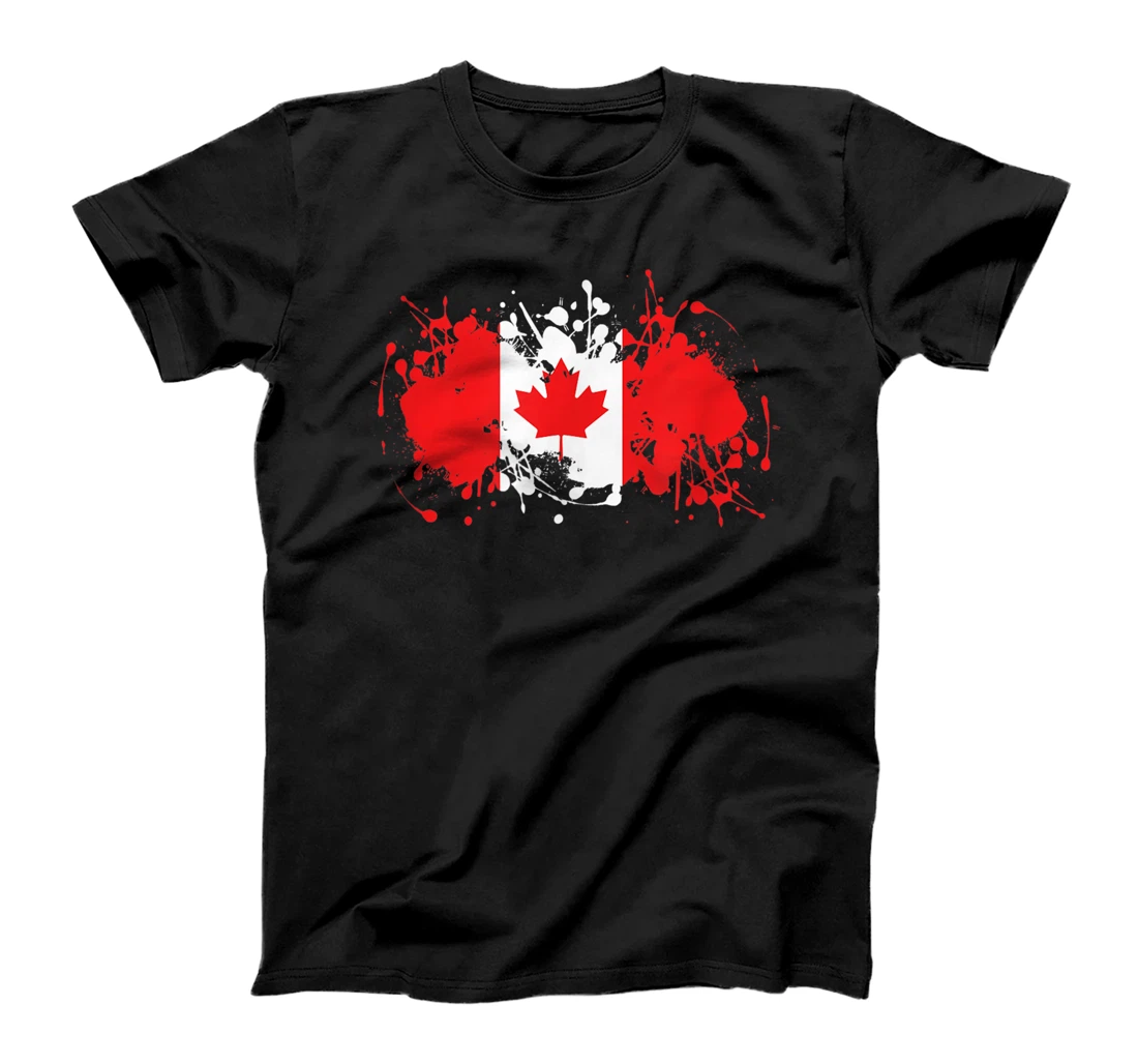 Personalized Canadian National Flag The Maple Leaf T-Shirt, Kid T-Shirt and Women T-Shirt
