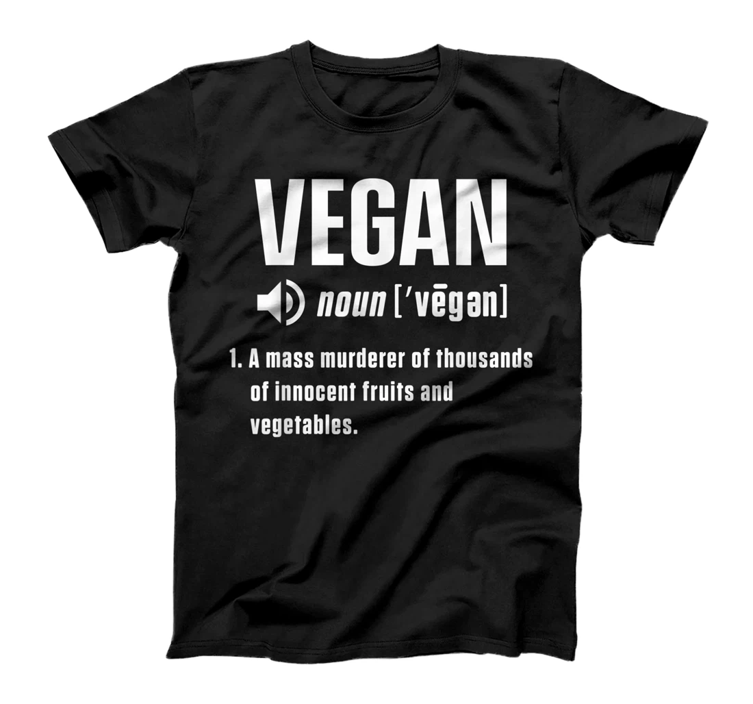 Personalized Vegan Definition Organic Food Vegetables Vegetarian Health T-Shirt, Women T-Shirt