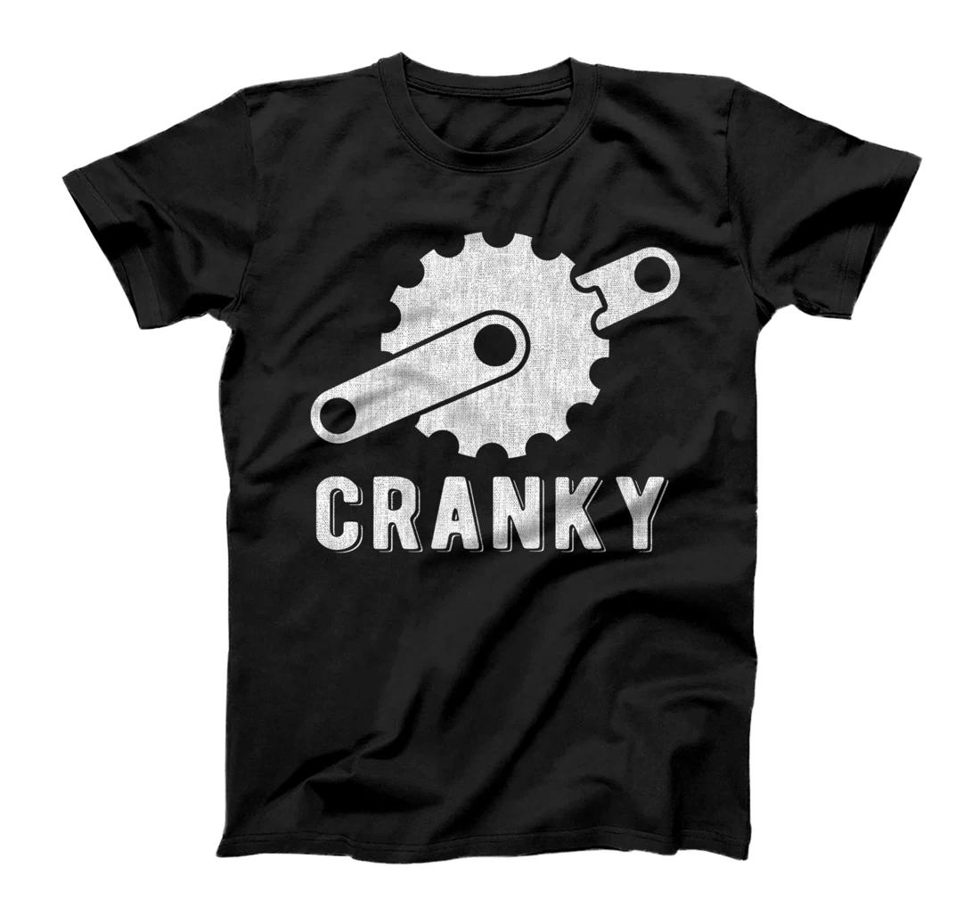 Personalized Bicycle Cranky Retro design For Cycling Lovers T-Shirt, Women T-Shirt