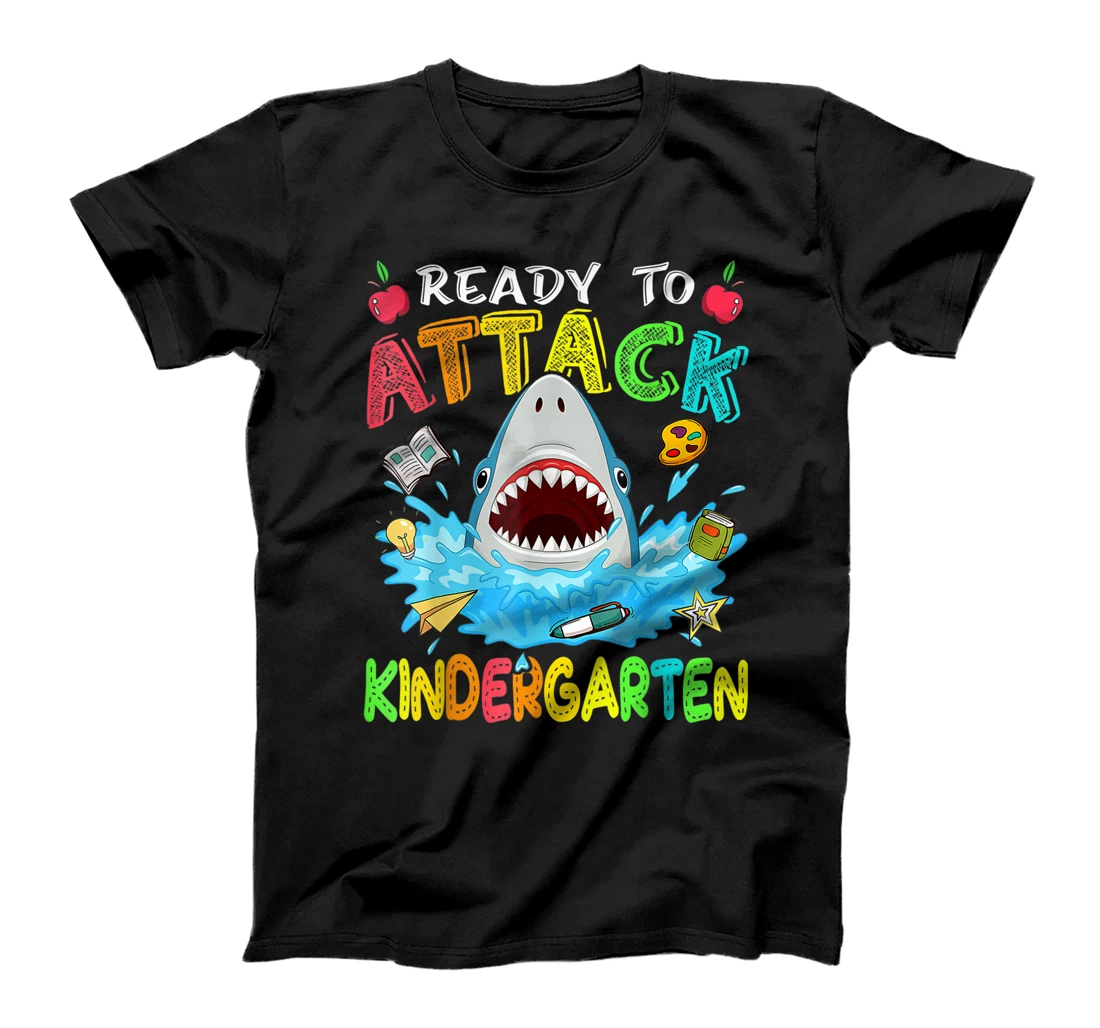 Personalized Ready To Attack Kindergarten Shark Doo Doo Back To School T-Shirt, Kid T-Shirt and Women T-Shirt