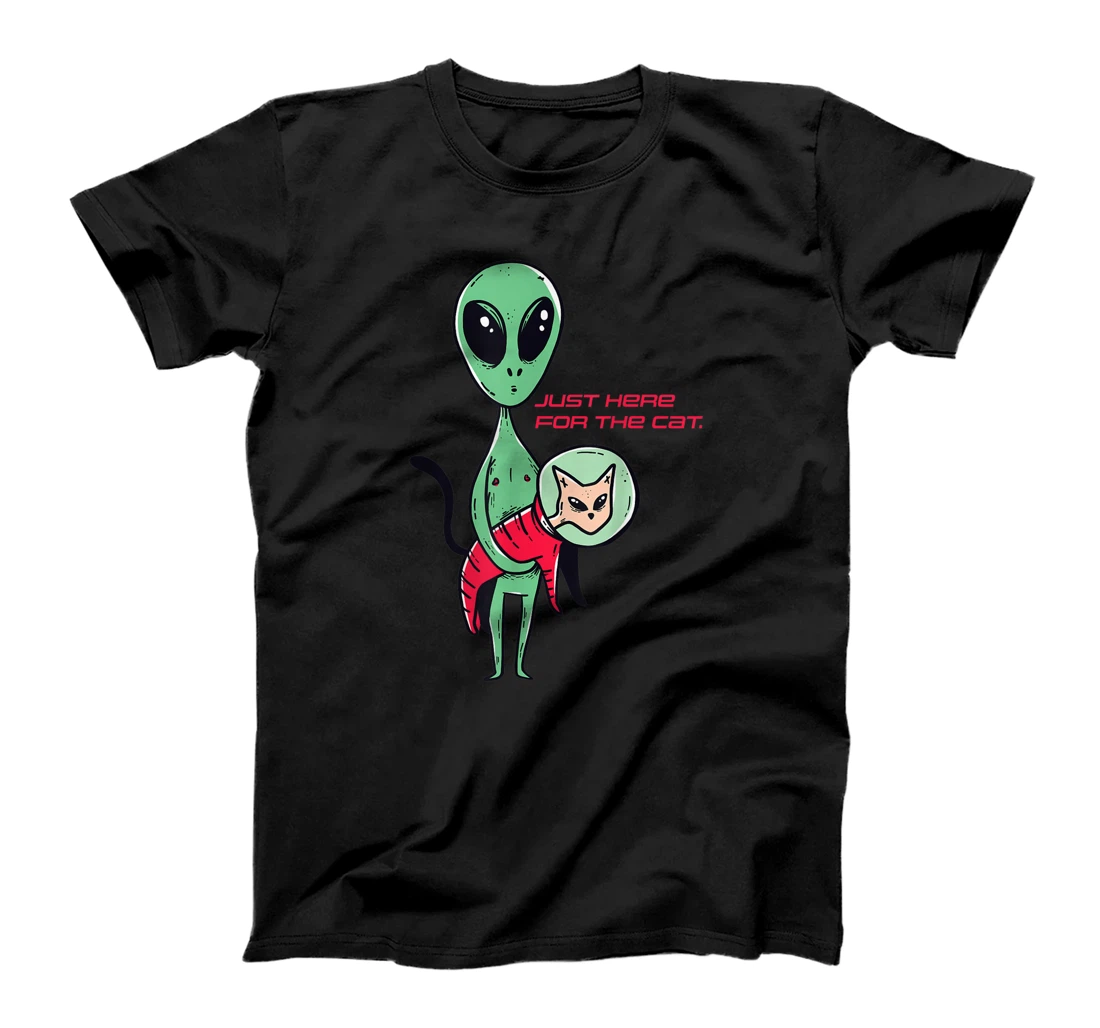 Alien cat lover T-Shirt, Kid T-Shirt and Women T-Shirt