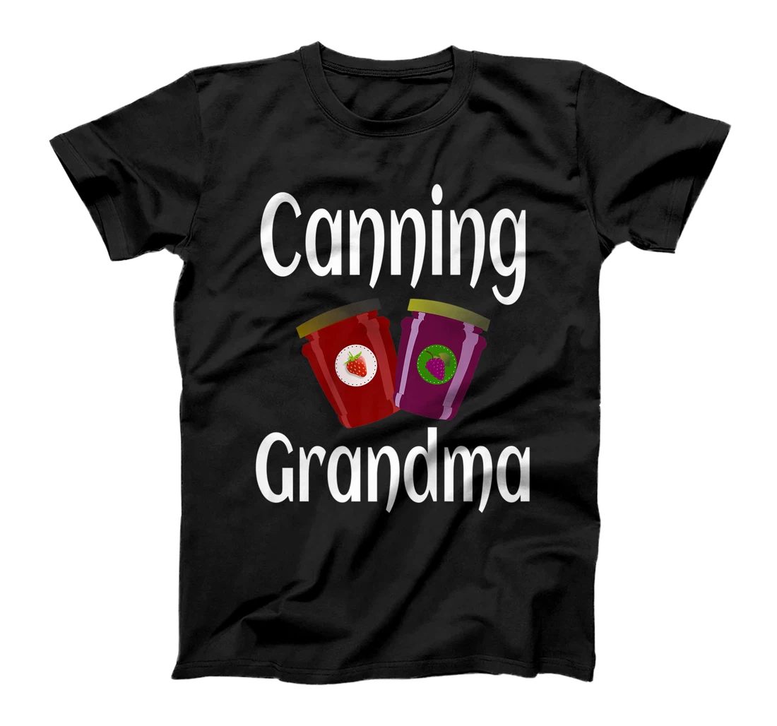 Personalized Funny Canning Grandma Preserves Jam Jar Food Homesteading T-Shirt, Women T-Shirt