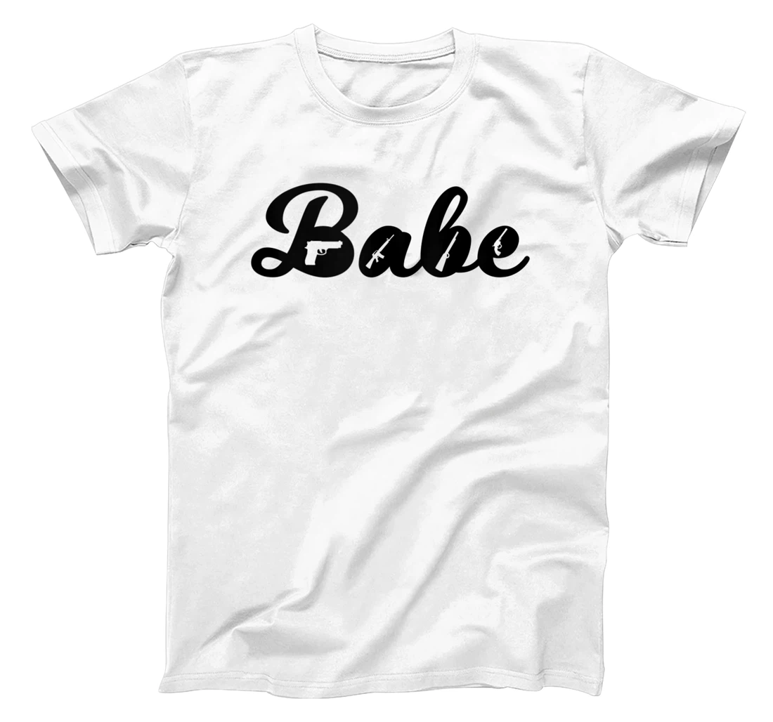 Babe Gun Collection Guns T-Shirt, Women T-Shirt