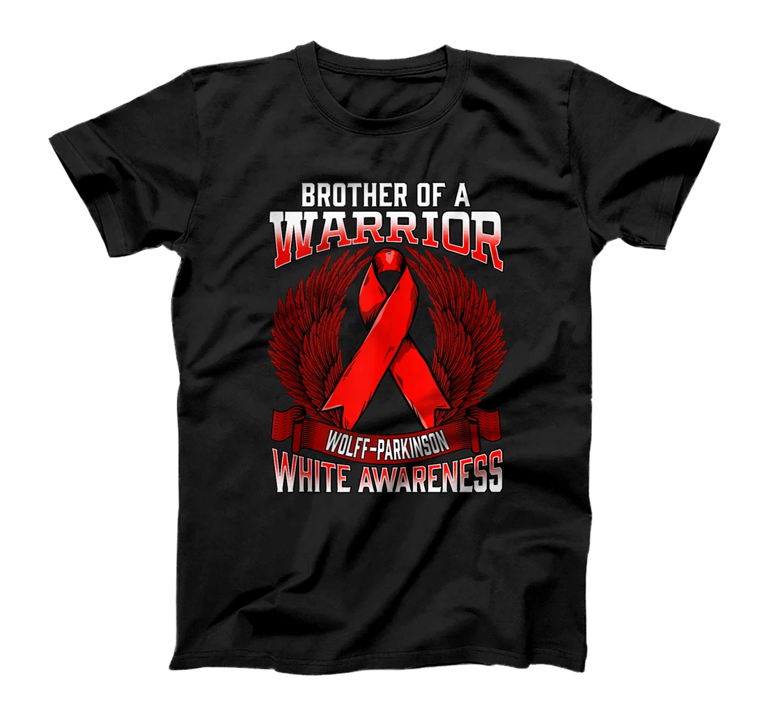 Wolff-Parkinson-White Awareness Brother Support Ribbon T-Shirt, Women T-Shirt