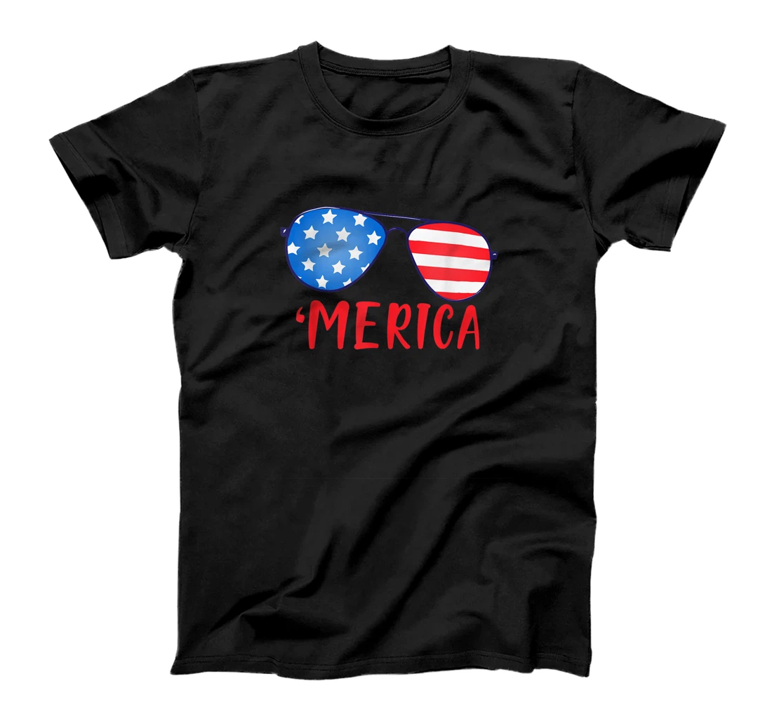 Independence Day July 4th USA America T-Shirt, Women T-Shirt