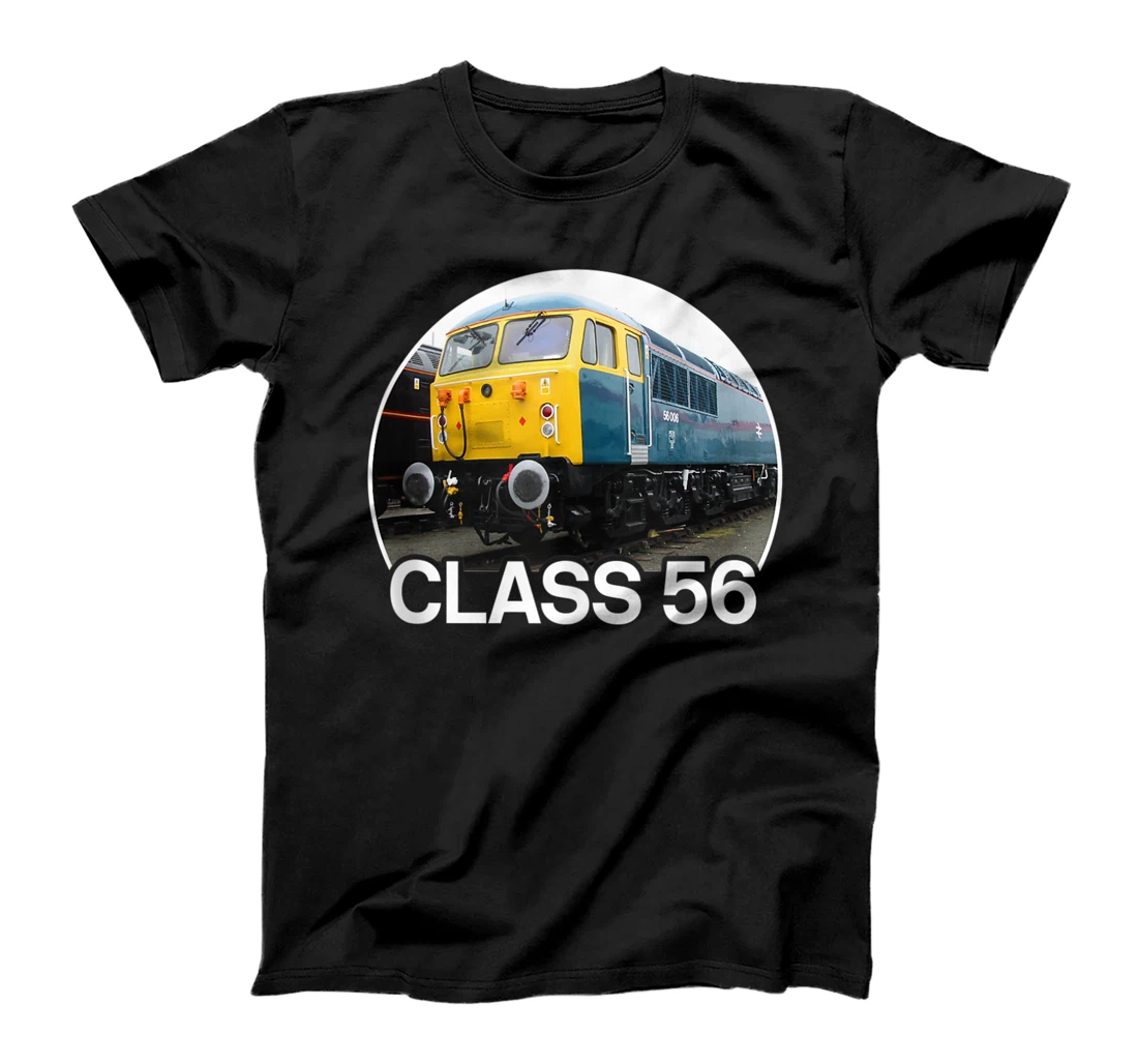 Class 56 Train British Railway Rail Locomotive Engine T-Shirt, Women T-Shirt