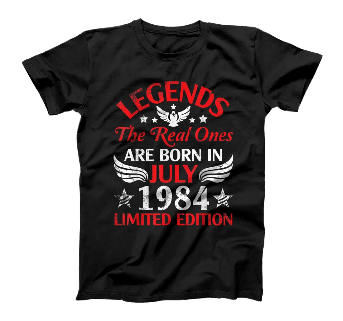 Personalized Legends The Real Ones Are Born In July 1984 Limited Edition T-Shirt, Women T-Shirt