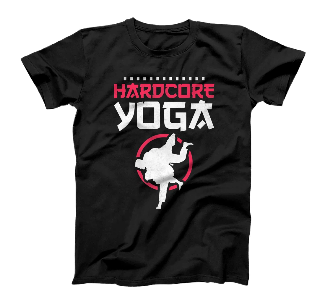 Personalized Womens Hardcore Yoga, Judoka T-Shirt, Women T-Shirt