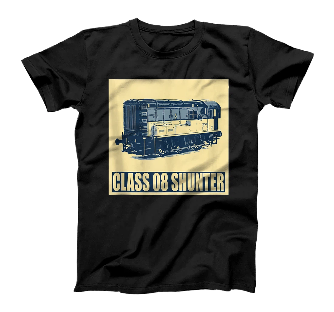 Class 08 Shunter Train British Railways Rail Locomotive T-Shirt, Women T-Shirt