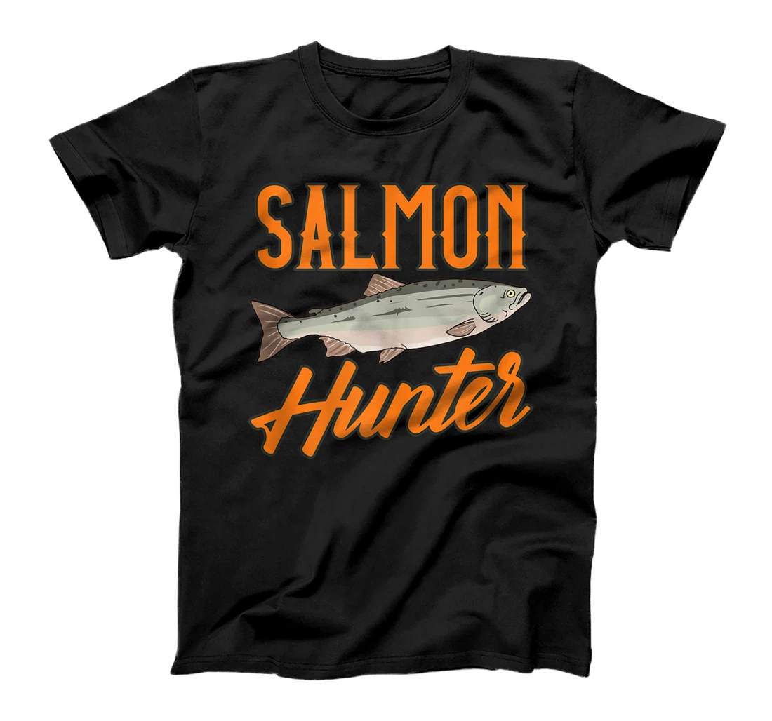 Funny Salmon Fishing Freshwater Saltwater Fish Angler T-Shirt, Women T-Shirt